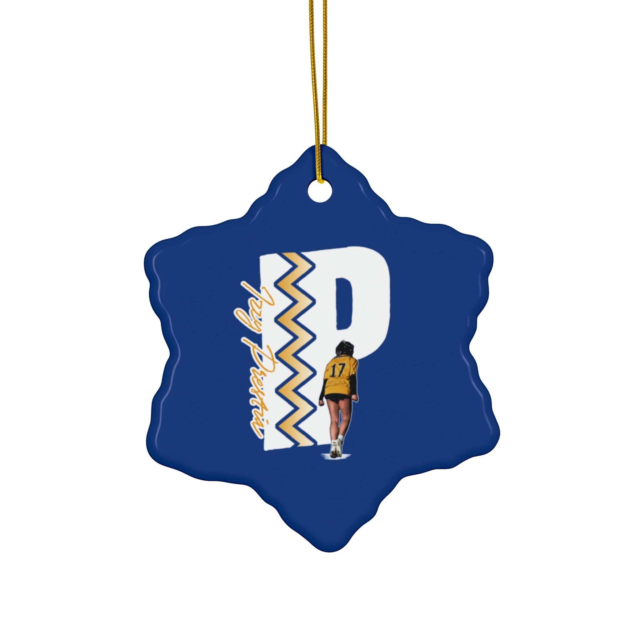 Izzy Prestia Ceramic Ornament