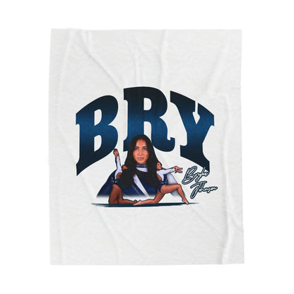 Brylea Johnson Velveteen Plush Blanket