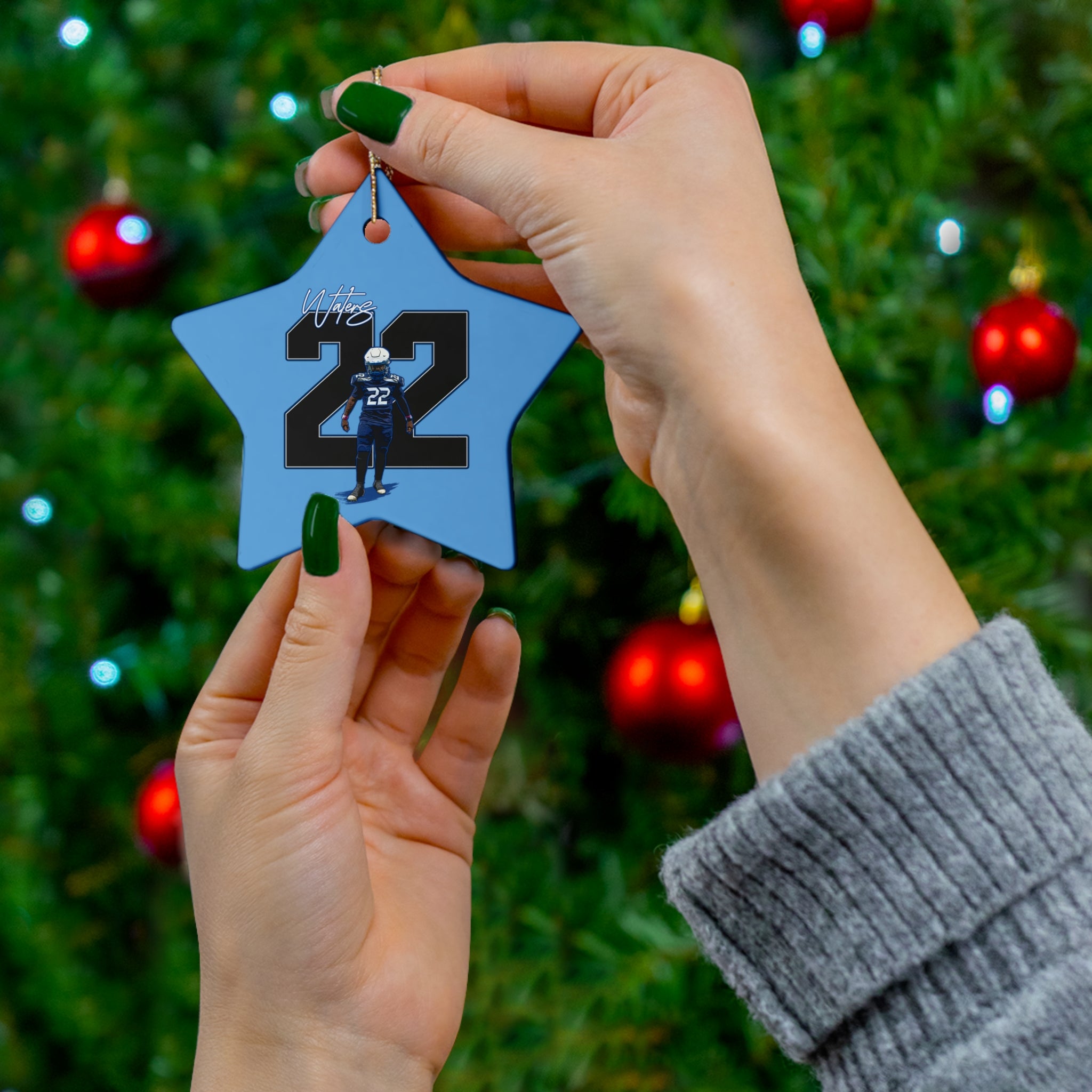 Traivone Waters Ceramic Ornament