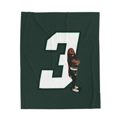 Maiya George Velveteen Plush Blanket
