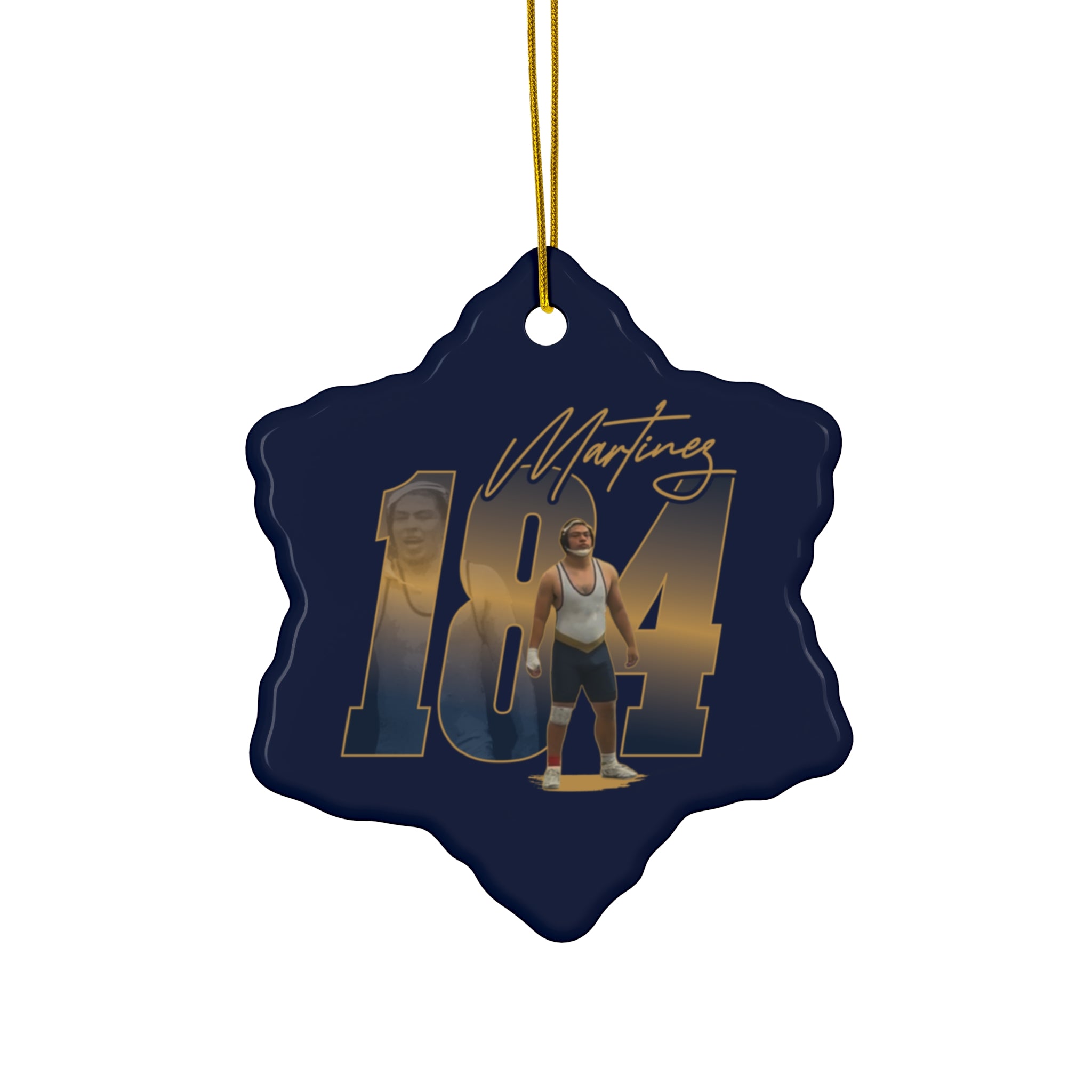 Juan Pablo Martinez Ceramic Ornament