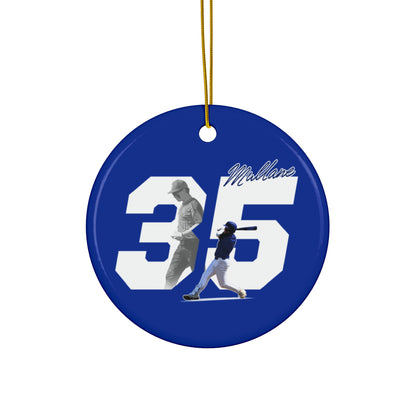 Max Mullane Ceramic Ornament