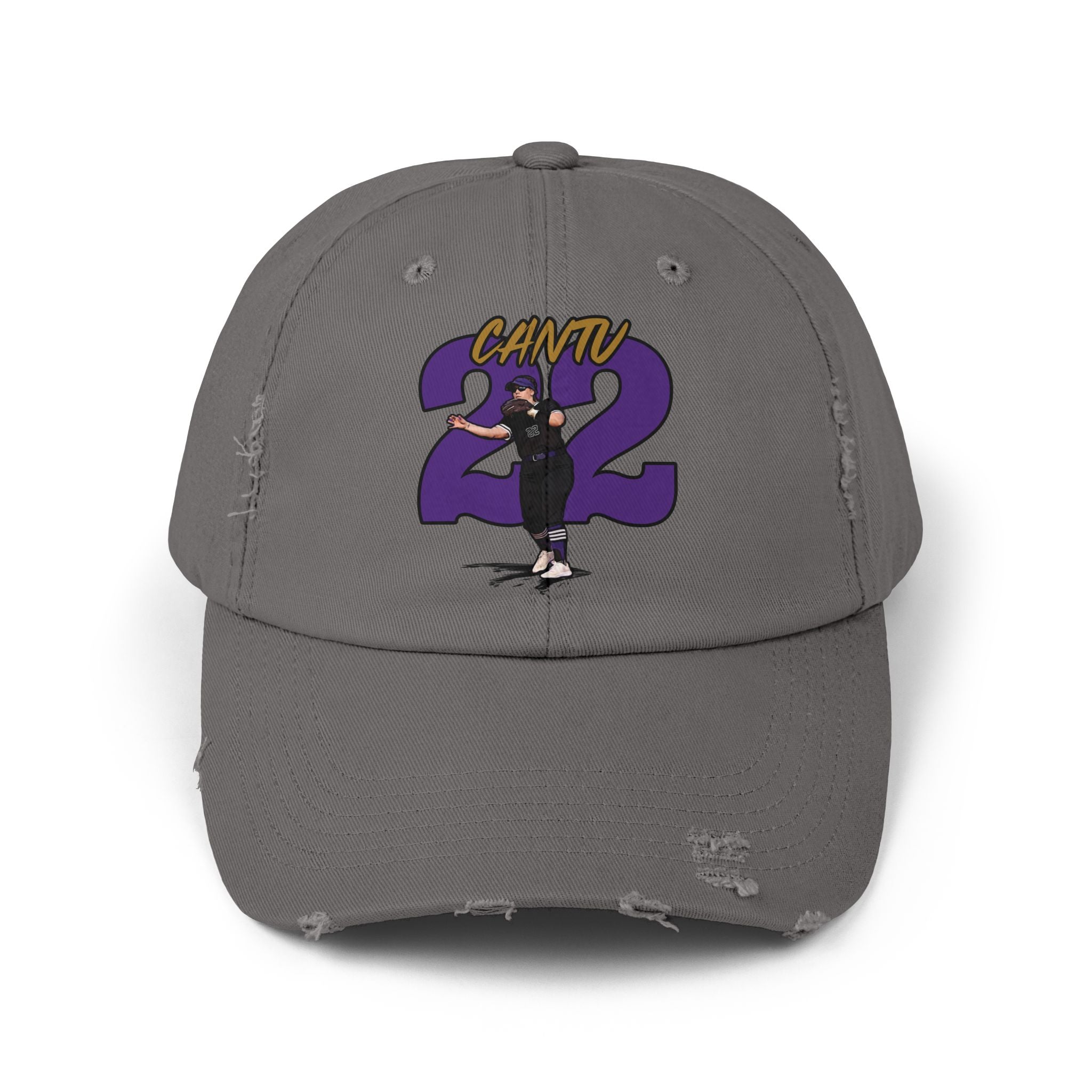 Jazlynn Cantu Distressed Dad Cap
