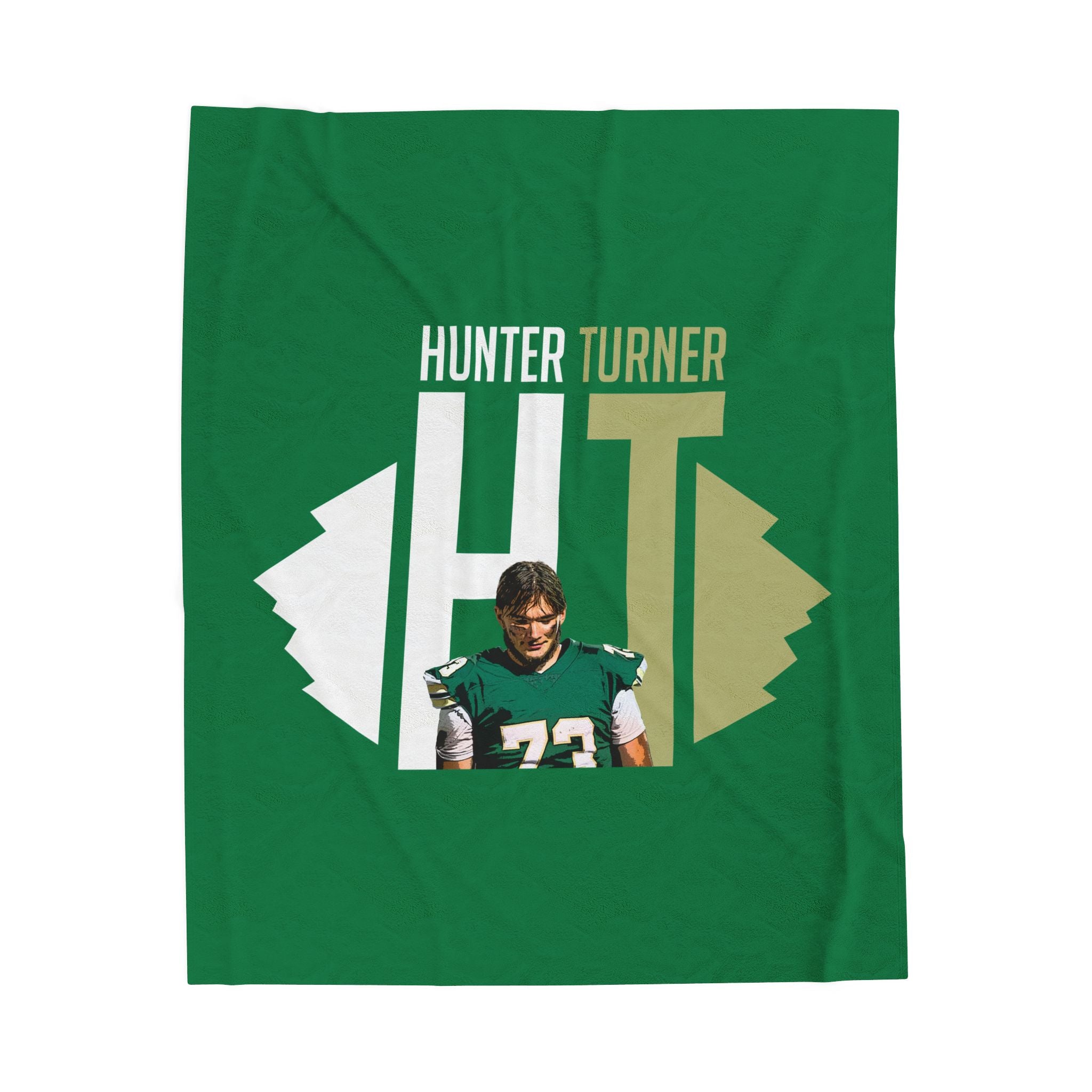 Hunter Turner Velveteen Plush Blanket