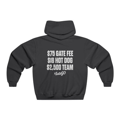 #LutzGo "$18 Hot Dog" Hoodie (Back)