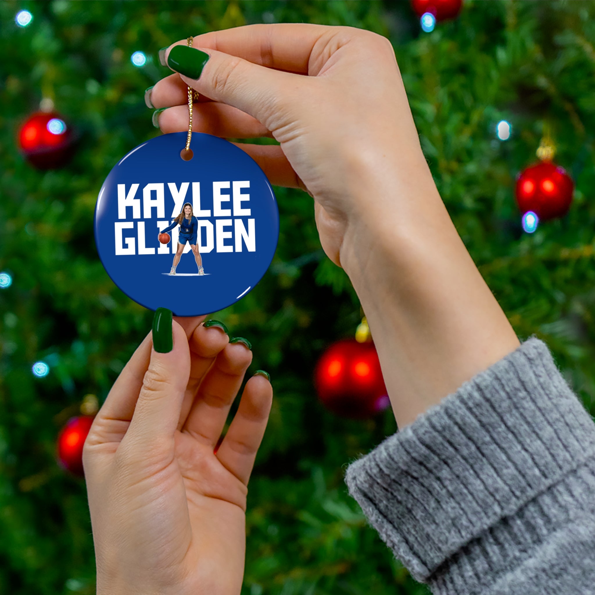 Kaylee Glidden Ceramic Ornament