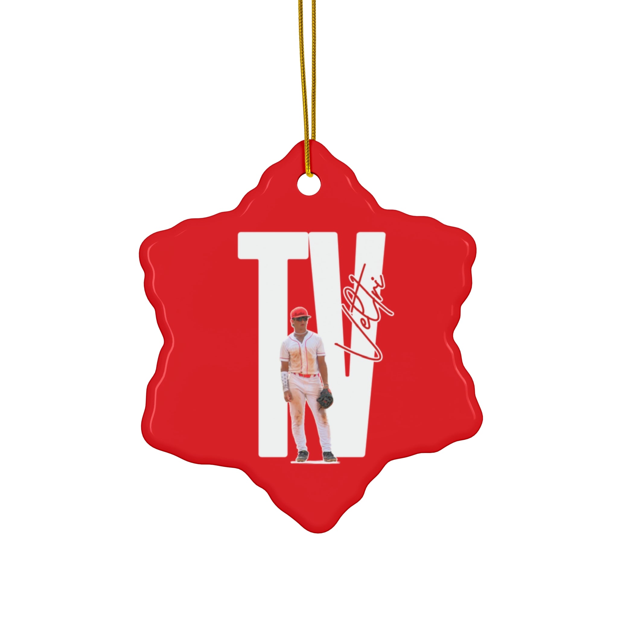 Tyler Veltri Ceramic Ornament