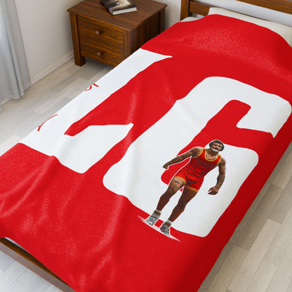 Leonardo Galasso Velveteen Plush Blanket