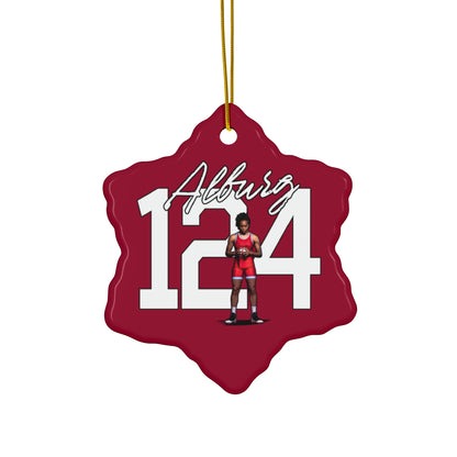 Chanelle Alburg Ceramic Ornament