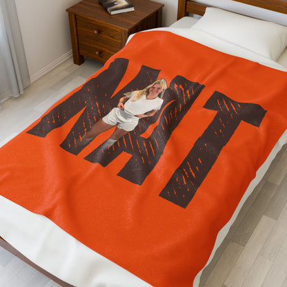 Natalie Hoover Velveteen Plush Blanket