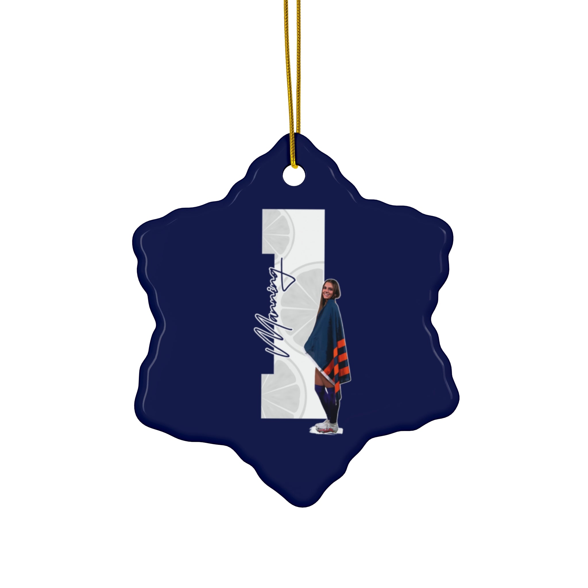Maggie Manning Ceramic Ornament