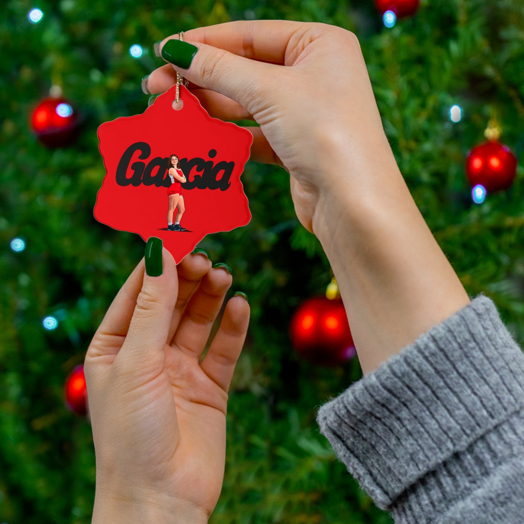 Alexa Garcia Ceramic Ornament