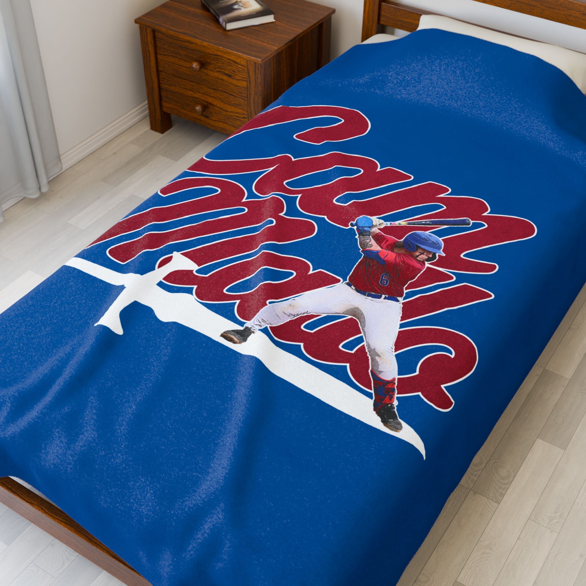 Cam Mallo Velveteen Plush Blanket