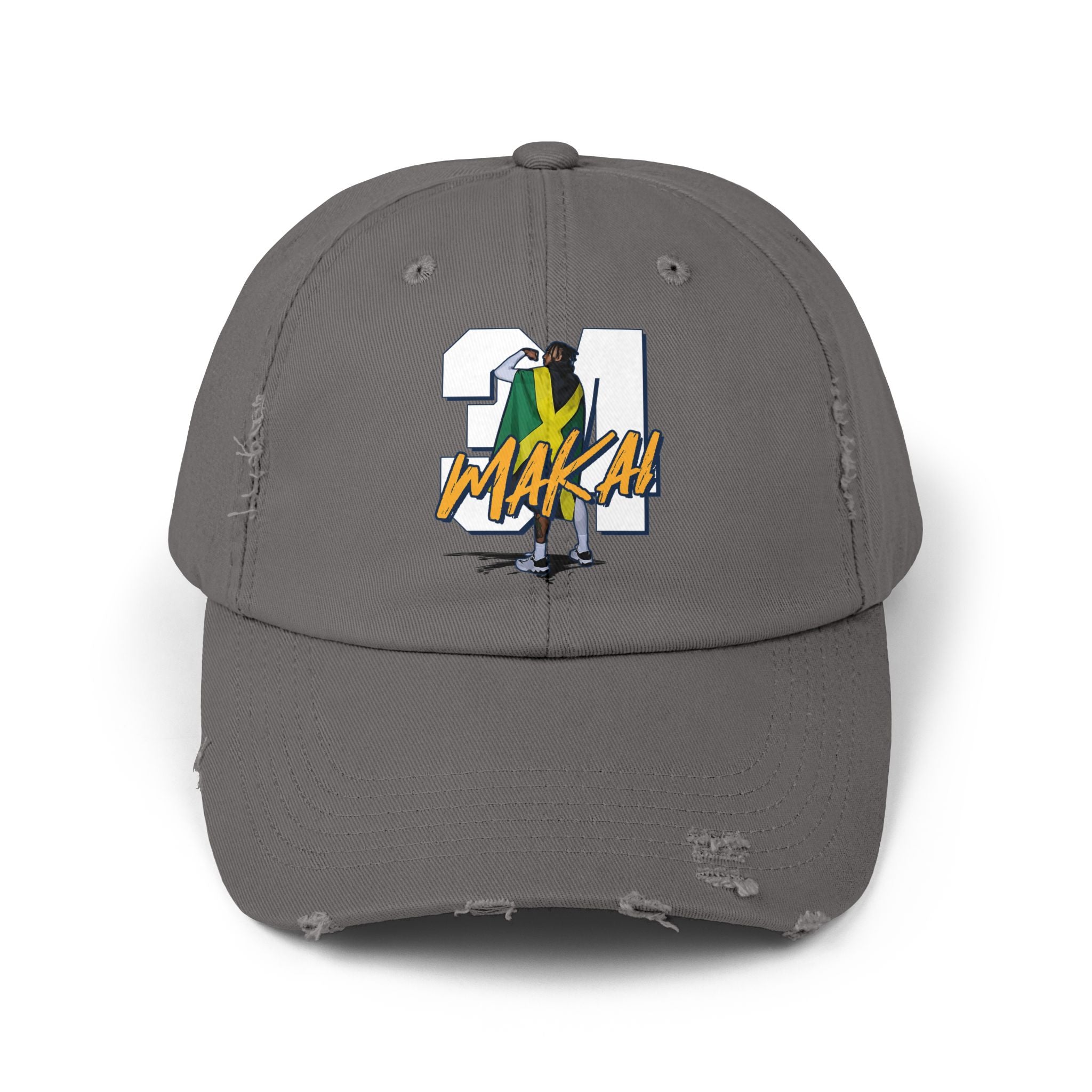 Makai Richards Distressed Dad Cap