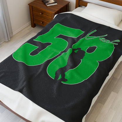 Maddie Veal Velveteen Plush Blanket
