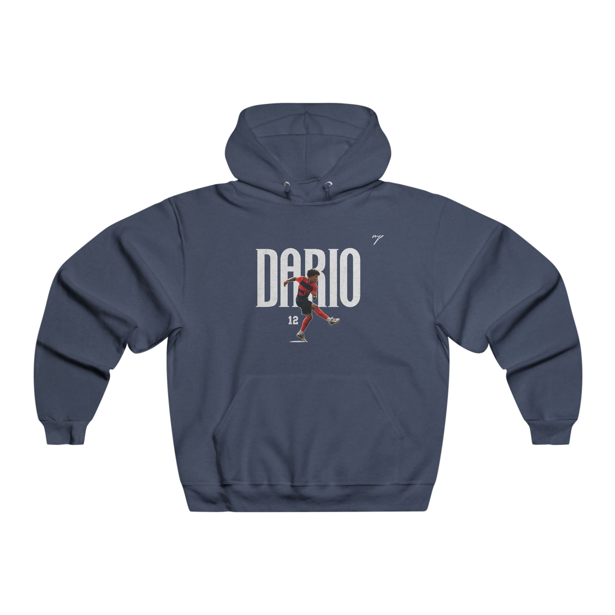 Dario White Vintage Hoodie