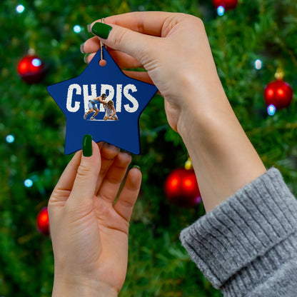 Chris Sanchez Ceramic Ornament
