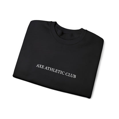 Axe Athletic Club- Black Crewneck