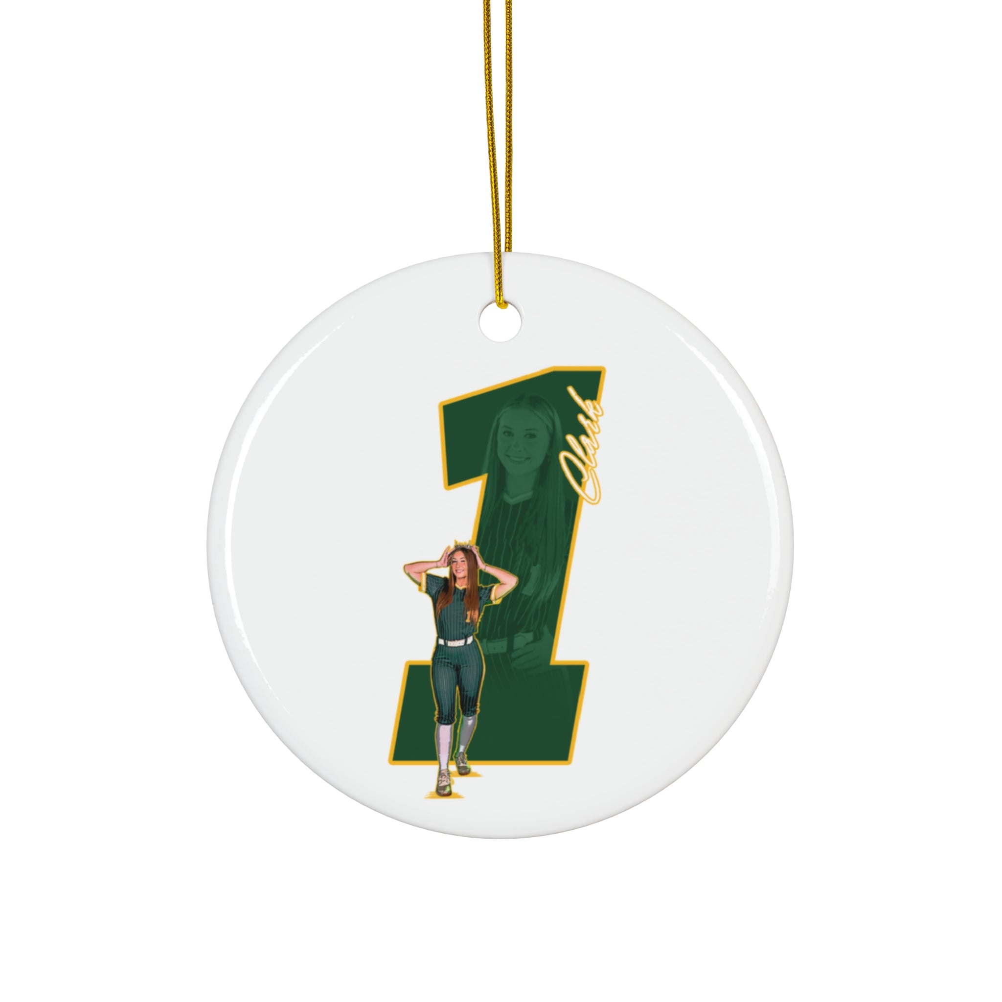 Bre Clark Ceramic Ornament