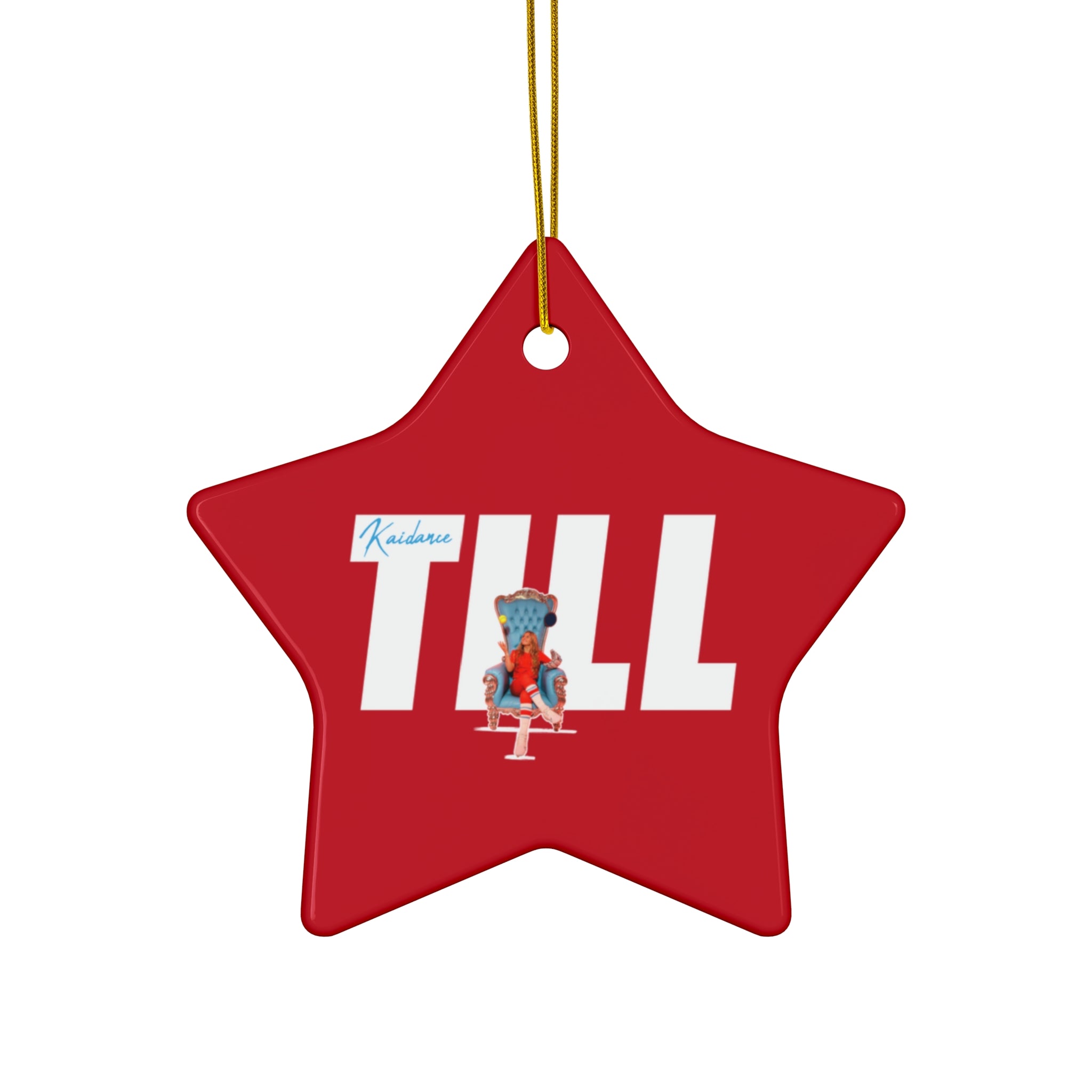 Kaidance Till Ceramic Ornament