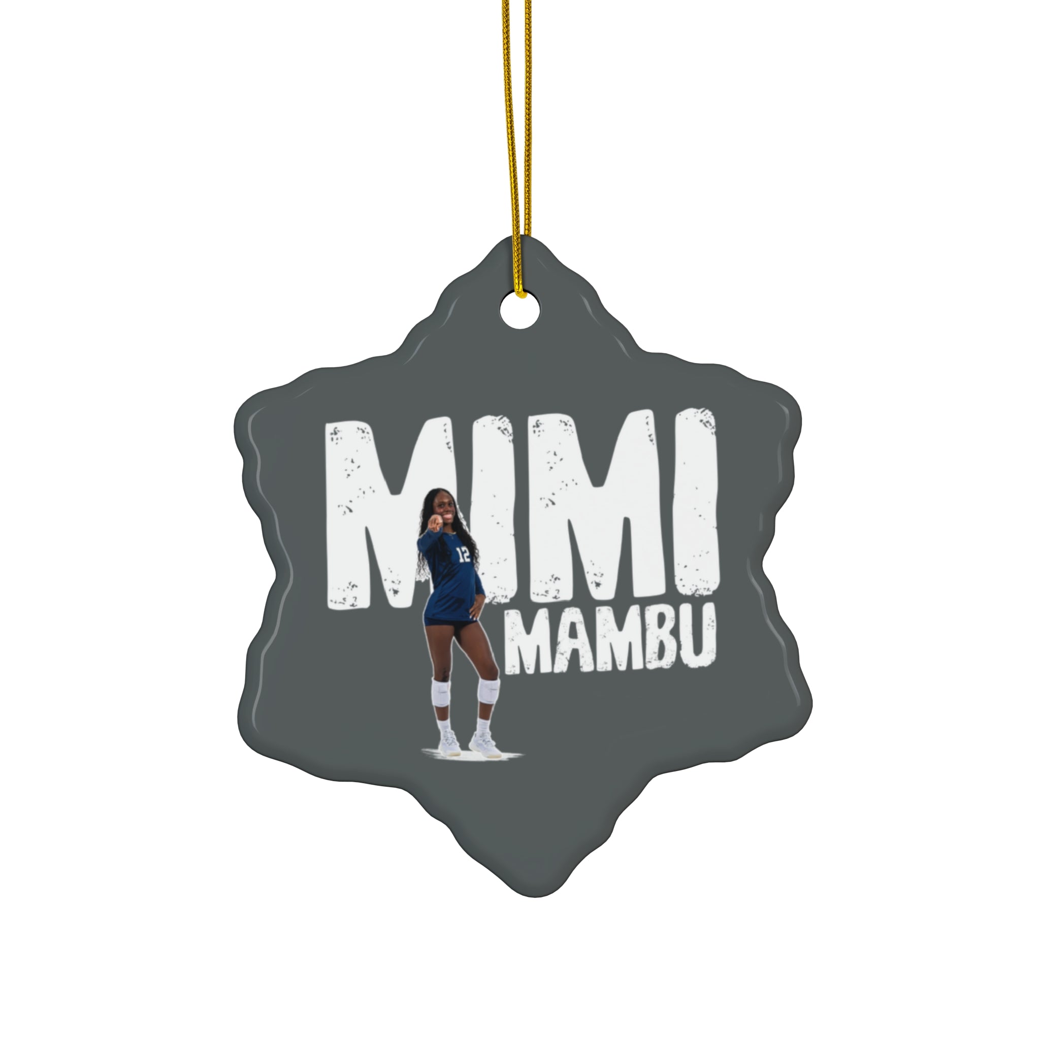 Mimi Mambu Ceramic Ornament