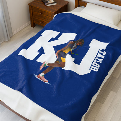 KJ Taylor Velveteen Plush Blanket