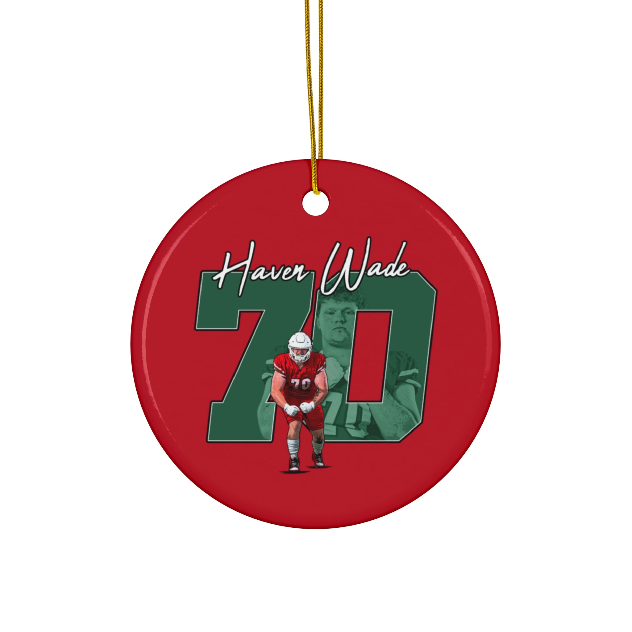 Haven Wade Ceramic Ornament