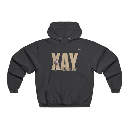 Xay Brown Vintage Hoodie