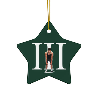 Richard Flores III Ceramic Ornament
