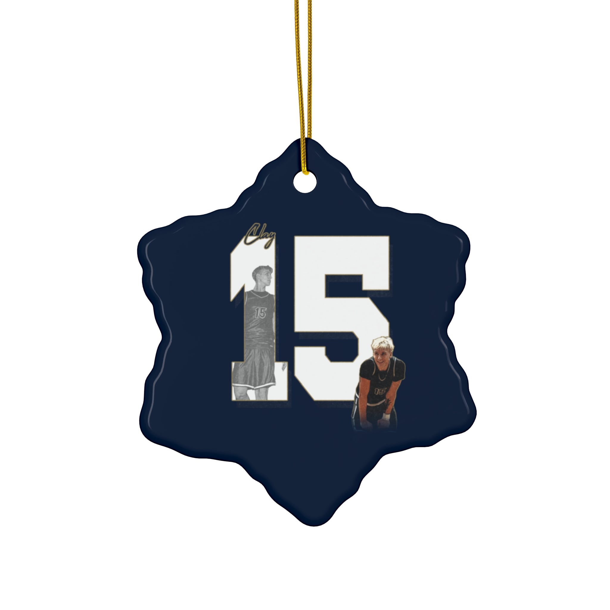 Hayden Clay Ceramic Ornament