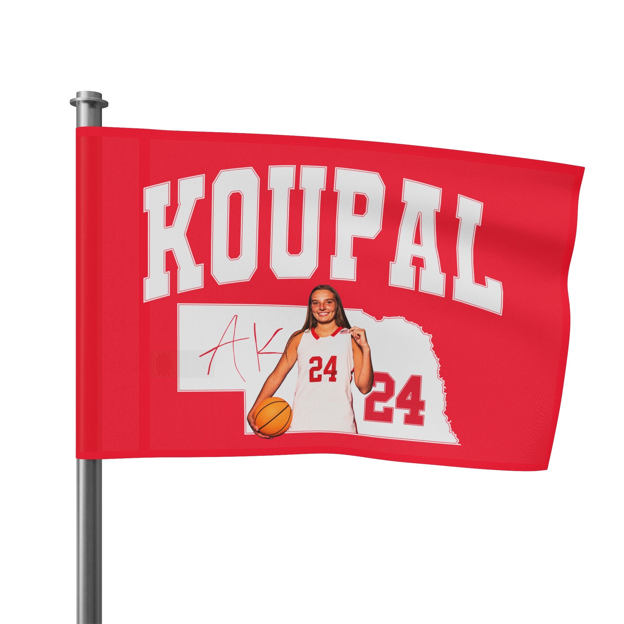 Ashlyn Koupal Custom Flag