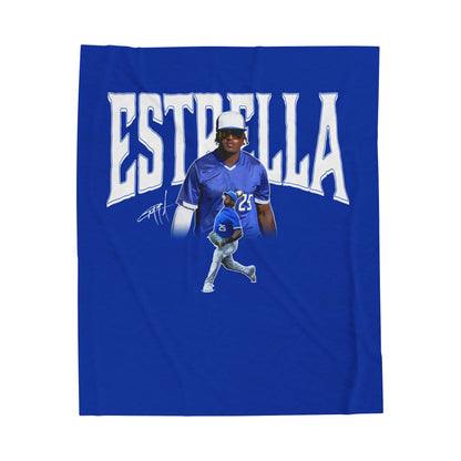 Emil Estrella Velveteen Plush Blanket