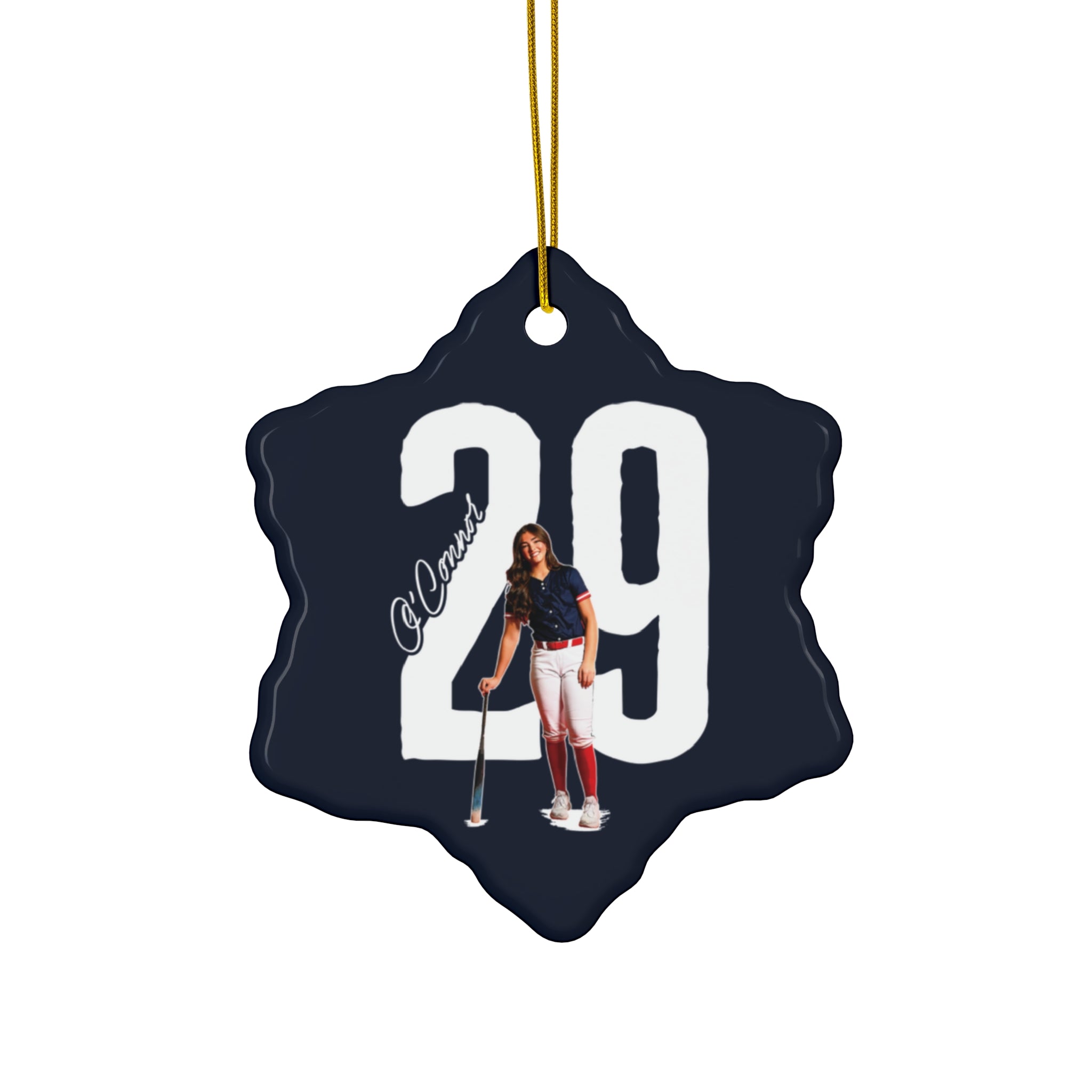 Delaney O'Connor Ceramic Ornament