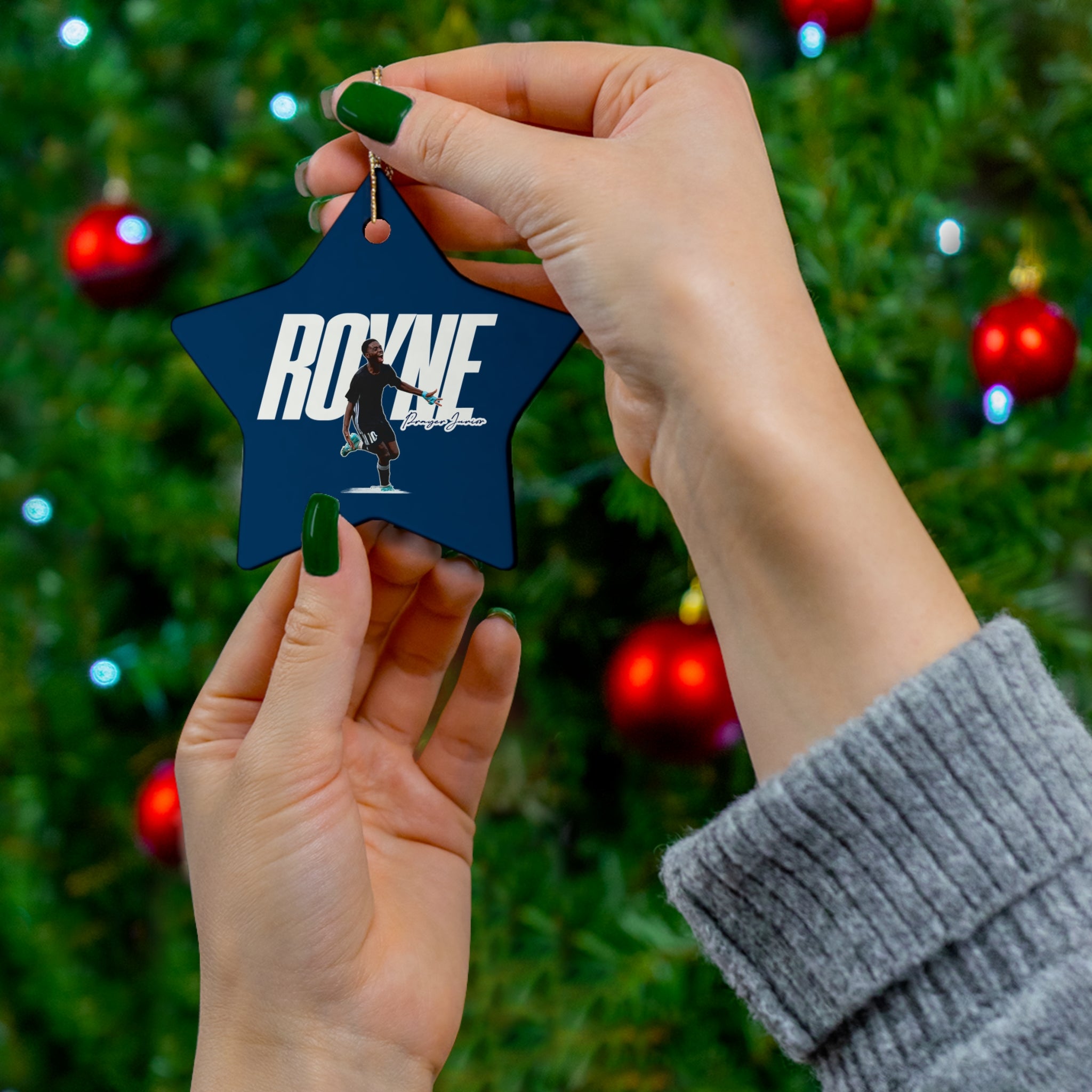 Royne Prayer Junior Ceramic Ornament