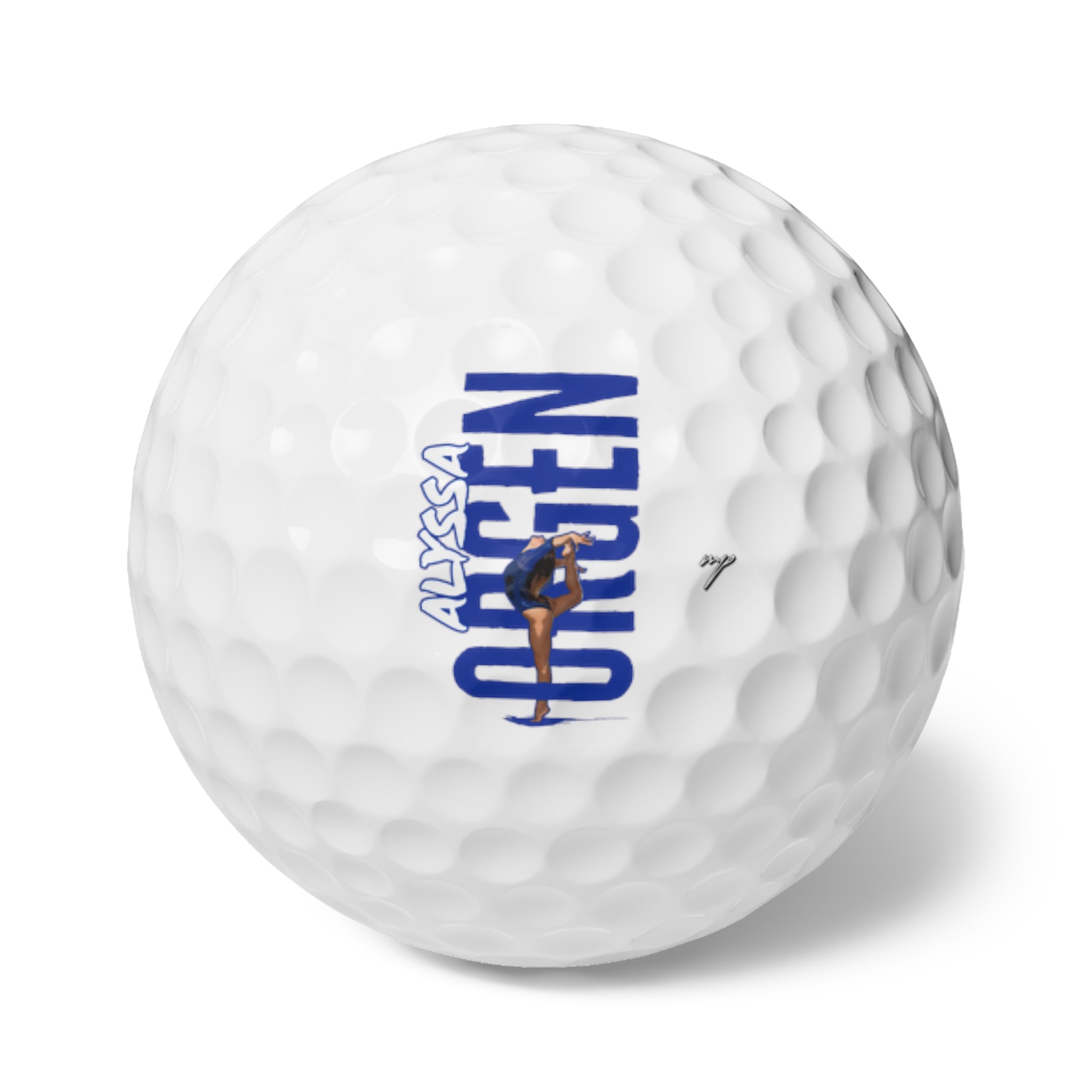 Alyssa Orgen Golf Balls, 6pc