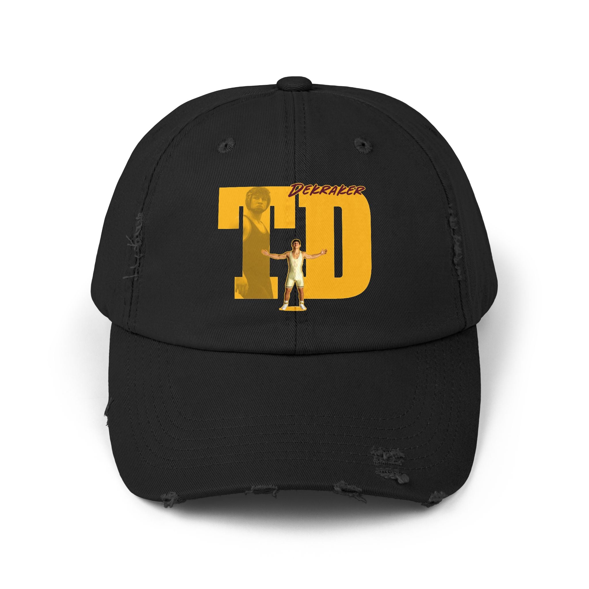 Tyler Dekraker Distressed Dad Cap