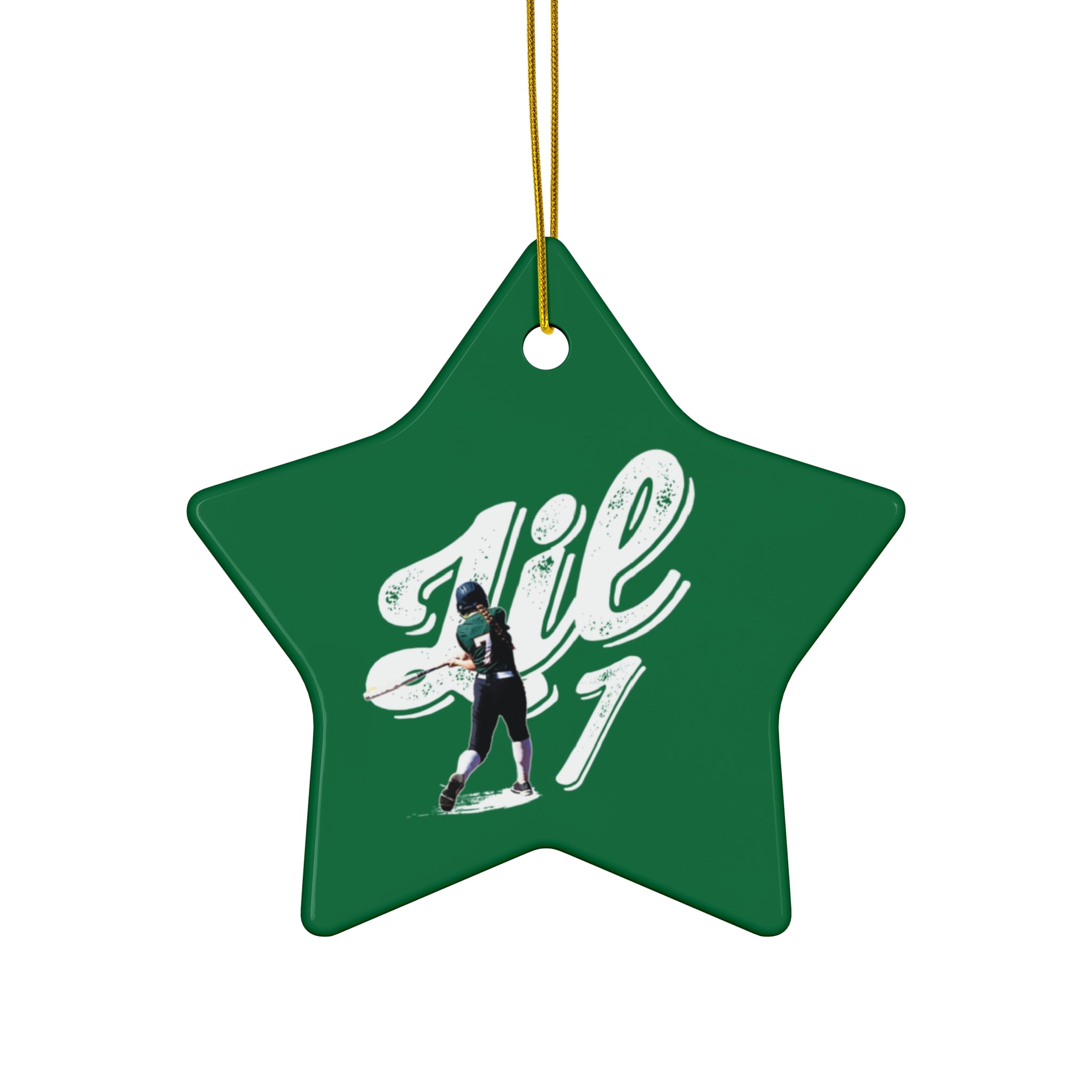 Lily Hickman Ceramic Ornament