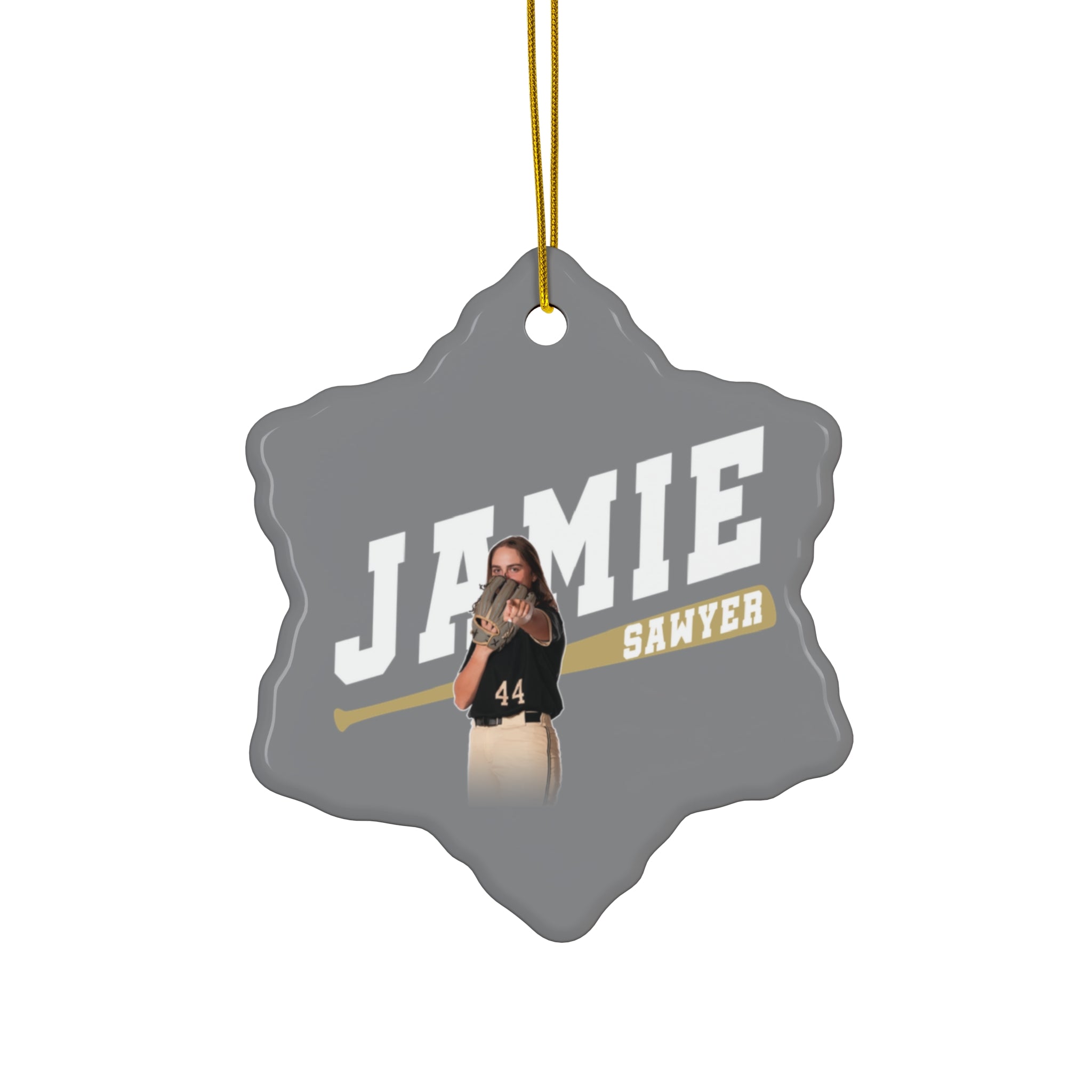 Jamie Sawyer Ceramic Ornament