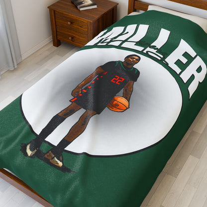 Larenz Miller Velveteen Plush Blanket