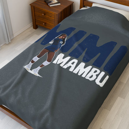 Mimi Mambu Velveteen Plush Blanket