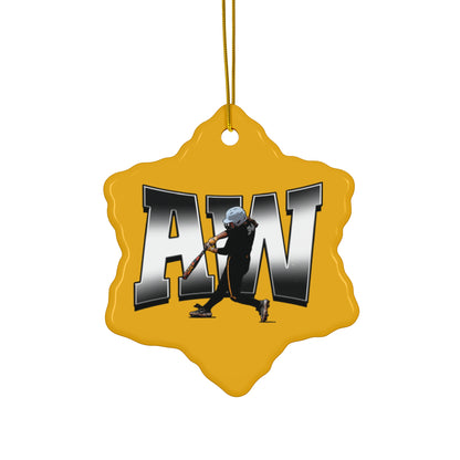 Addy Waits Ceramic Ornament