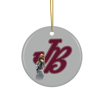 Jenna Barney Ceramic Ornament