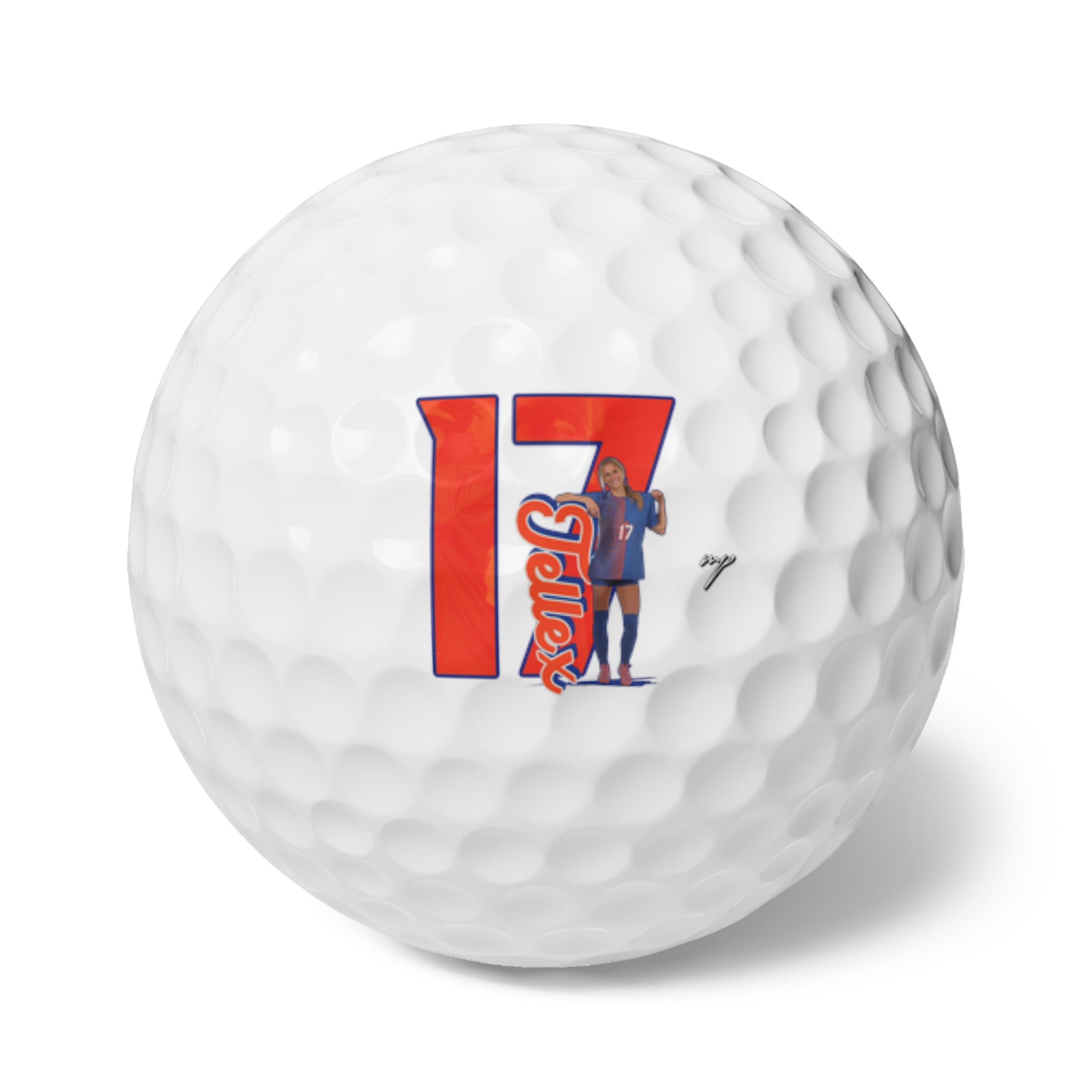 Delaney Tellex Golf Balls, 6pc