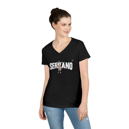Gianna Serrano V-Neck Tee