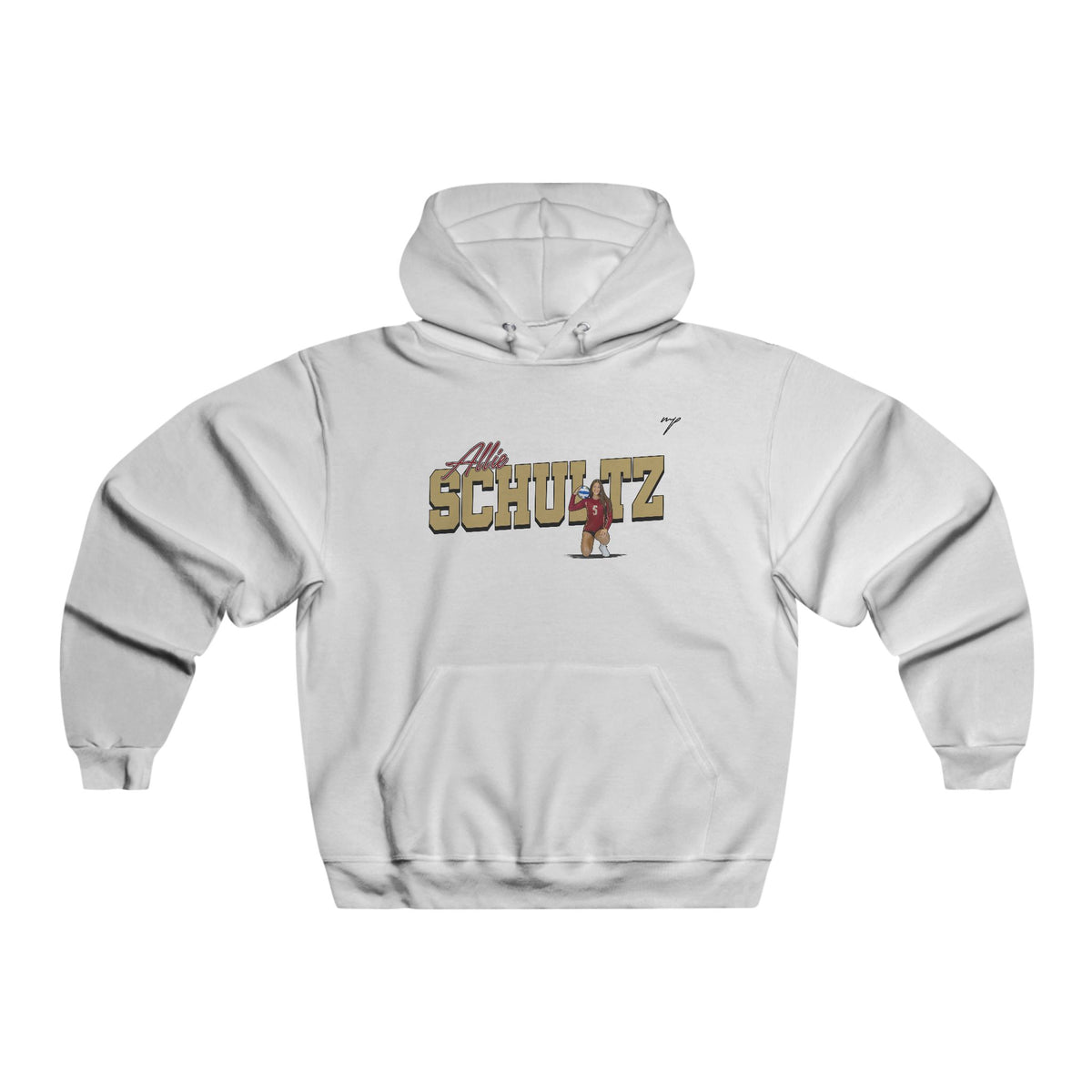 Allie Schultz Vintage Hoodie (Front + Back)