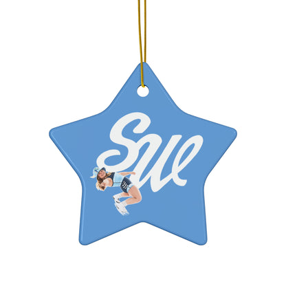 Sara Warren Ceramic Ornament