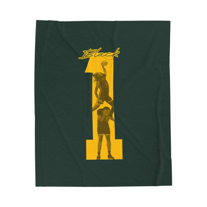 Bruce Black Blanket