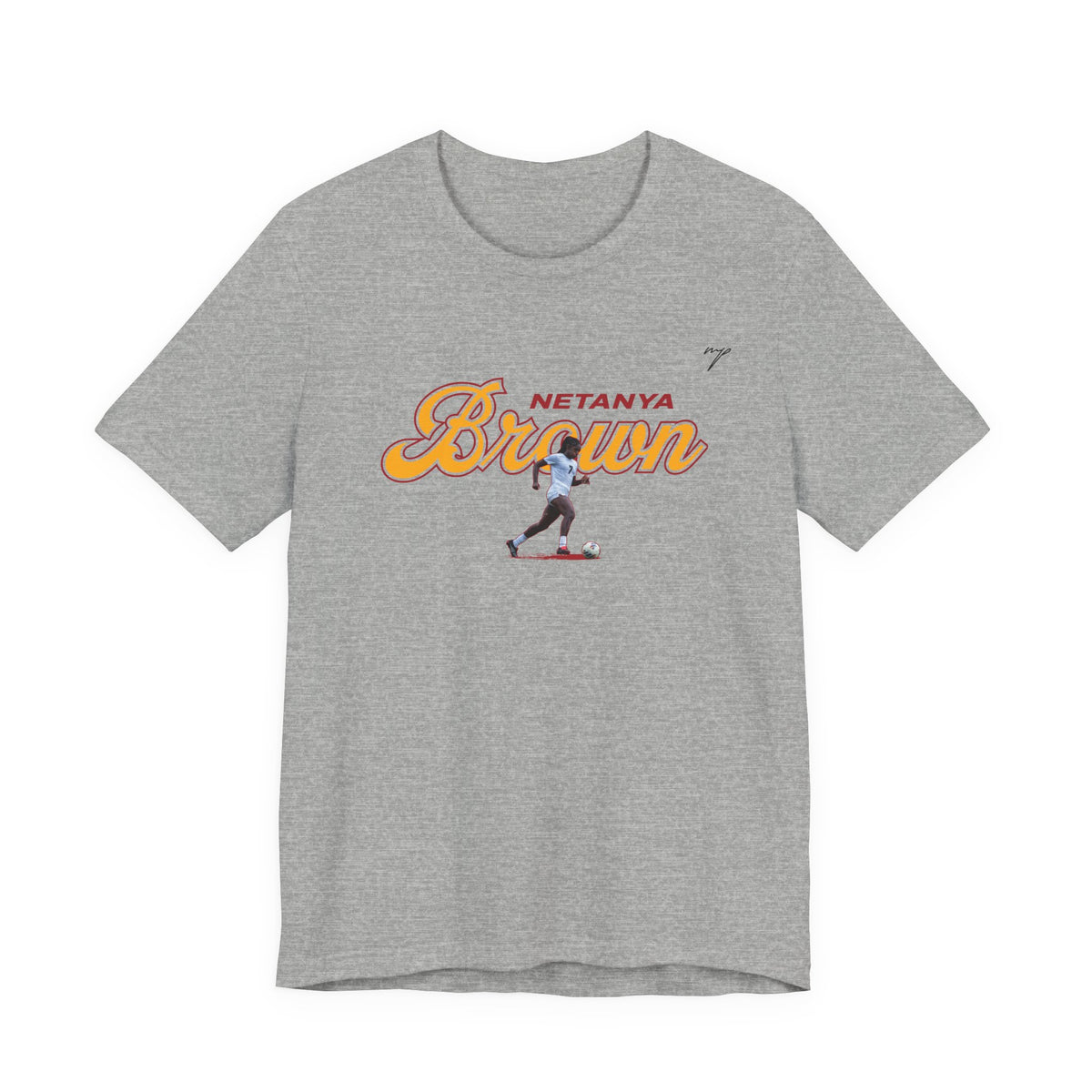 Netanya Brown Graphic Tee