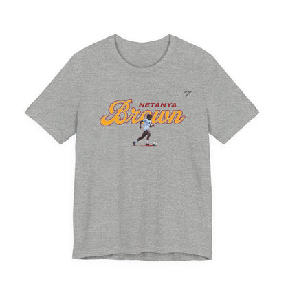 Netanya Brown Graphic Tee