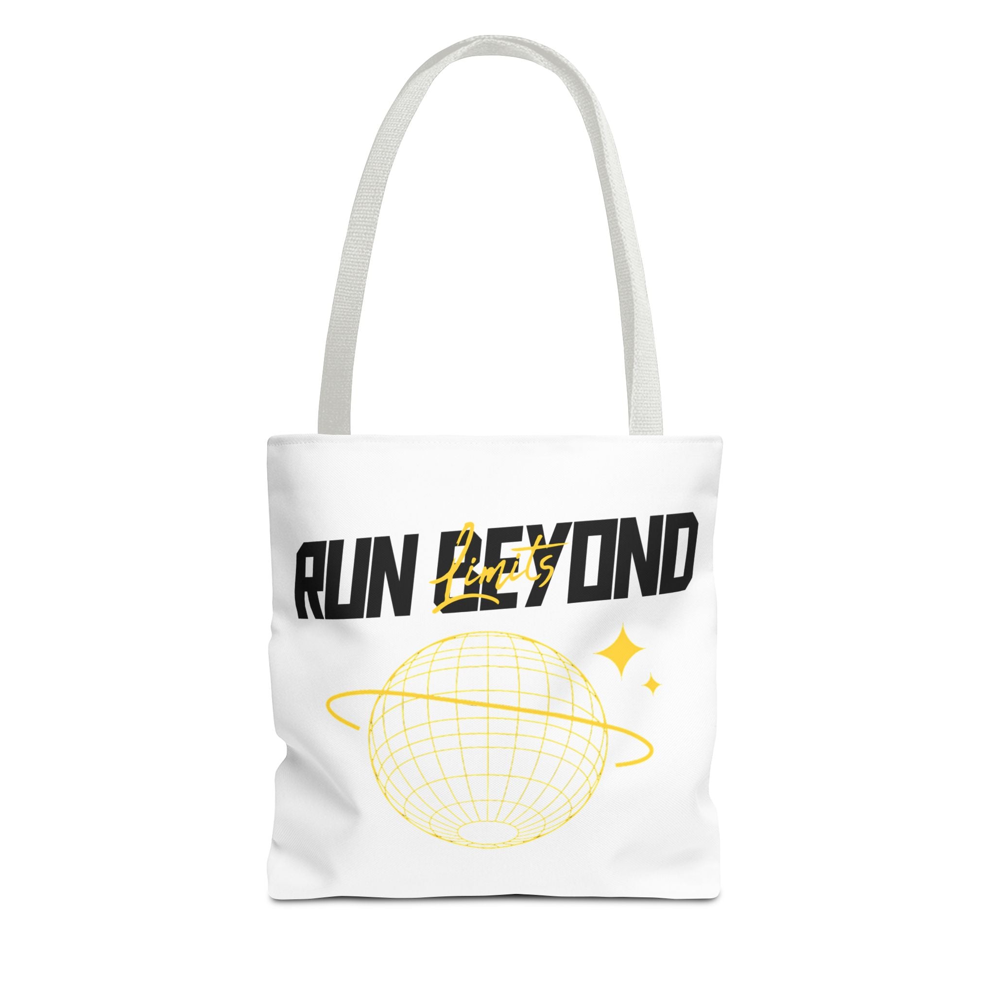 Run Beyond Limits Tote Bag